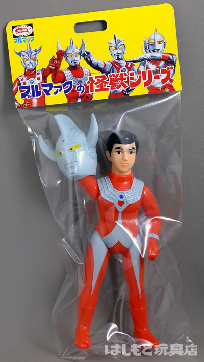 ブルマァク ウルトラマンタロウ ウルトラマンタロー面取れ マスク着脱